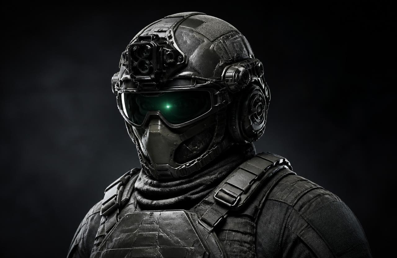Tactical military helmet with augmented reality heads-up display